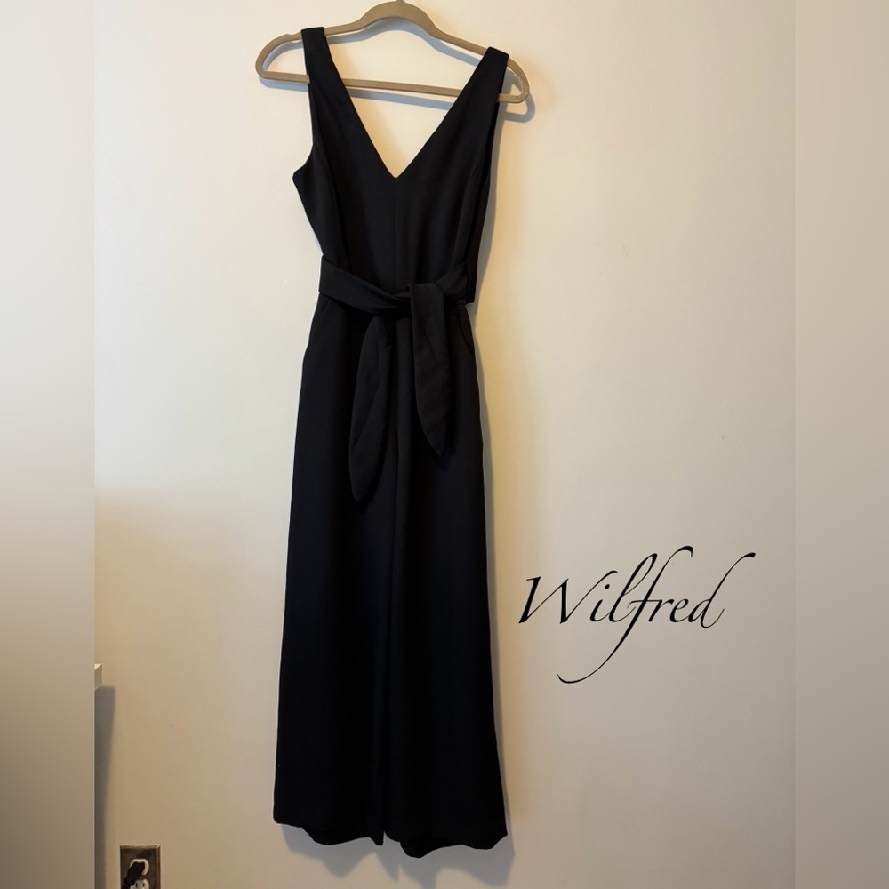 Wilfred (Aritzia) Black Jumpsuit